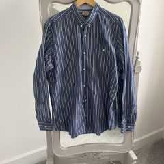 Next 100% Cotton Casual Stripe Shirt size XXL