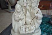 Nativity ceramic music box