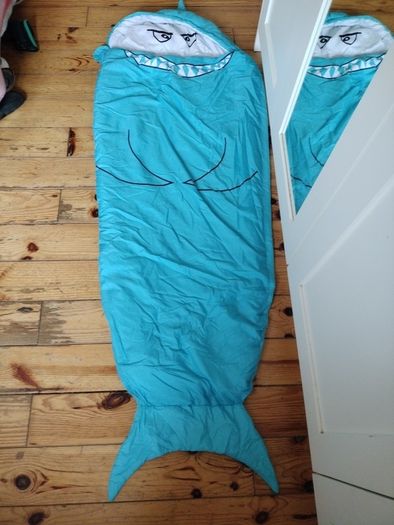 Shark sleeping bag