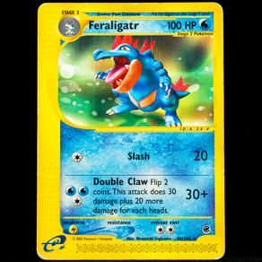 Feraligatr 46/165 Non Holo Rare WOTC Expedition Base Set 2002 Pokemon Card Vintage
