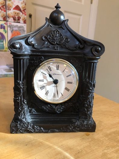Genesis Vintage Brass Heavy Clock Germany Movement