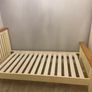 Oak frame single bed Image 4