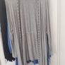 2 as new Womens cardigans .1 grey and 1 blue .Very dressy and long with studs down the front .Worn once .Size 20 from Saviour .10 each . Image 3