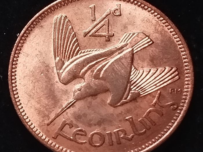#854 - Ireland - 1953 - Farthing - KM.9 - UNC