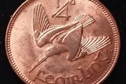 #854 - Ireland - 1953 - Farthing - KM.9 - UNC
