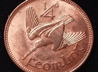 #854 - Ireland - 1953 - Farthing - KM.9 - UNC