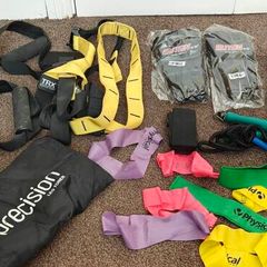 Fitness & Training Gear (TRX, Suspension Trainers, Parachutes, Bands, Mitts) Job Lot