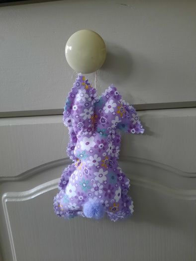 Handmade Easter Bunting / Hanging decorative bunnies
