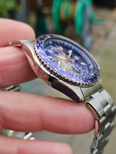 Watch Seiko Chronograph Pilot.