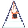2-in-1 Single Swing and Toddler Swing Orange Image 7