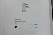 Corby chrome mono basin mixer Sonas