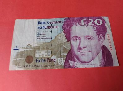 C series Daniel O Connell twenty pound note
