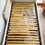 Bed frame MARKSKEL 90x190 white Image 2