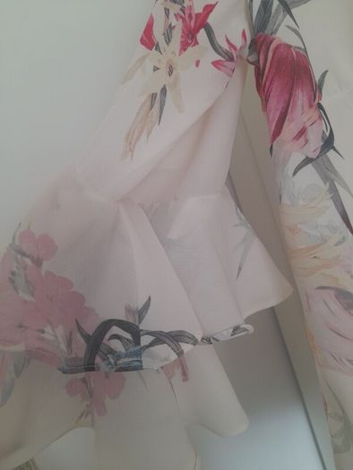 ladies floral print shiffon blouse