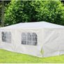 Affordable 3 x 6 m Gazebo Strong Waterproof Marquee with 5/6 Side Panels With Tent Bolt Steel Image 2
