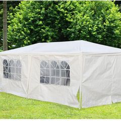 Affordable 3 x 6 m Gazebo Strong Waterproof Marquee with 5/6 Side Panels With Tent Bolt Steel