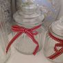 3 Ribbed Storage Jars Image 2