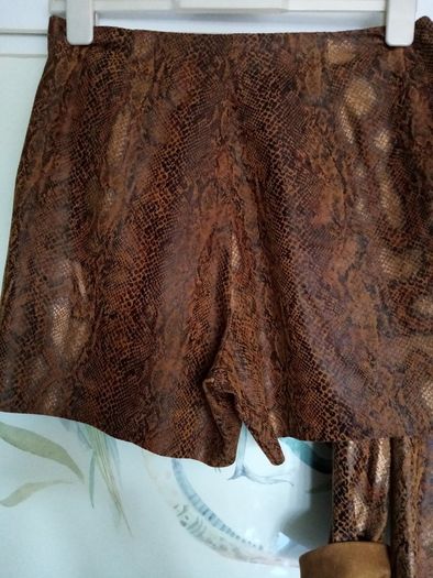 Zara python/snakeskin blazer & skort co-ordinate bnwt
