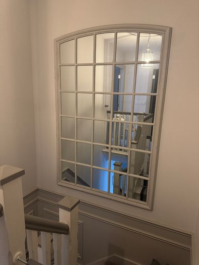 William Wood Extra Large Arched Window Mirror