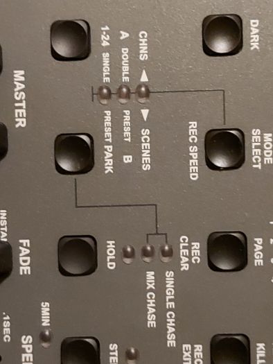 FLYHT PRO SCENE SETTER DC-1224 24 Channel DMX Console in excellent like new condition