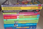 Selection of childrens books.