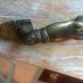 antique brass door knocker Image 7