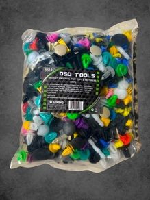 Dsd Tools Universal Trim Clips & Fasteners 500pc
