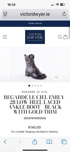 Regarde Le Ciel Leather boots. Size 37-38. Close to new