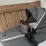 Silver Cross Wave Bundle including Carrycot and Pushchair Seat in dark grey Image 8