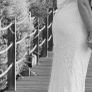 Crochet lace wedding dress Image 9