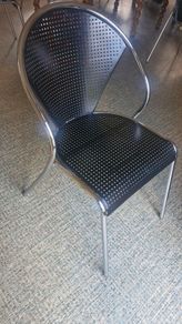 Metal Bistro Chairs x 8