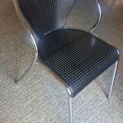 Metal Bistro Chairs x 8