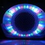 Singing Machine Bluetooth Water Fall Effect Light Show Karaoke Machine - White. Image 8