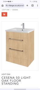 Vanity unit and basin