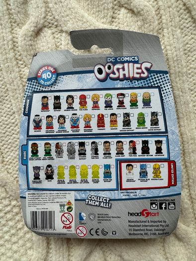 Ooshies DC Comics Pack Cyborg Superman Glow Dark new Please look at the pictures