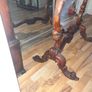Beautiful Antique Kidney Shape Table Image 4