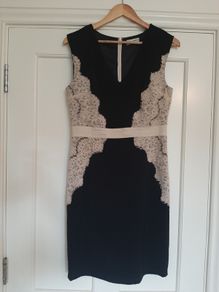 Black White Dress - Marc Angelo - Size 12