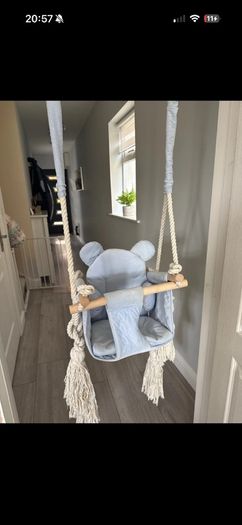 blue swing