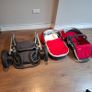 UPPAbaby Vista (2015-2019 Model) Red - Complete Bundle with Rumble Seat, Bassinet & Accessories Image 3
