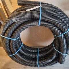 Drain pipe perforated 25m length 80mm diameter