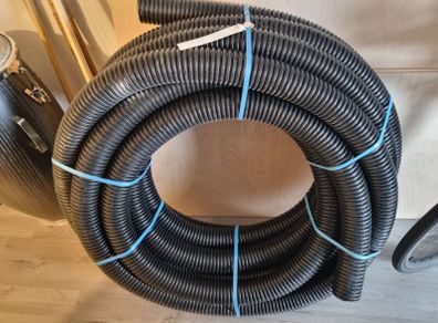 Drain pipe perforated 25m length 80mm diameter