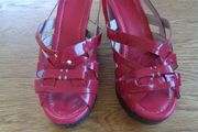 Ladies "Clarks" Patent Sandels for Sale