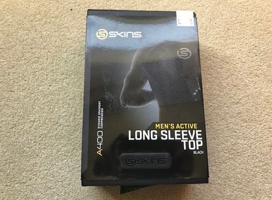 Skins A400 Mens Long Sleeve Dynamic Gradient Compression Top (New)