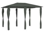 Gazebo with Sidewall  Anthracite