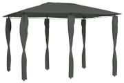 Gazebo with Sidewall  Anthracite
