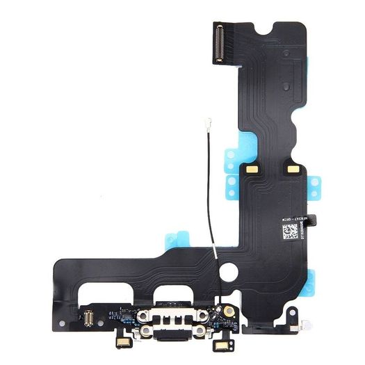 For iPhone 7 Plus 5.5" USB Charging Port Dock Lightning Connector Flex New Black - FHT10IPCP