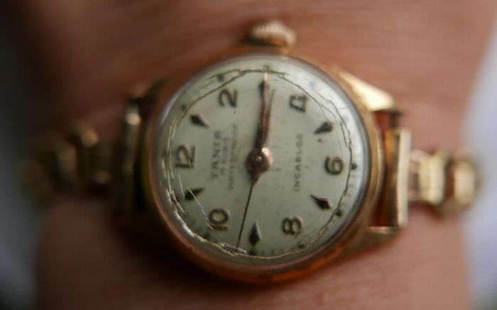 Vintage Tanis 17 Jewel Mechanical Watch - Womens Swiss - Gold Plated Watch (the watch works well and keeps time)