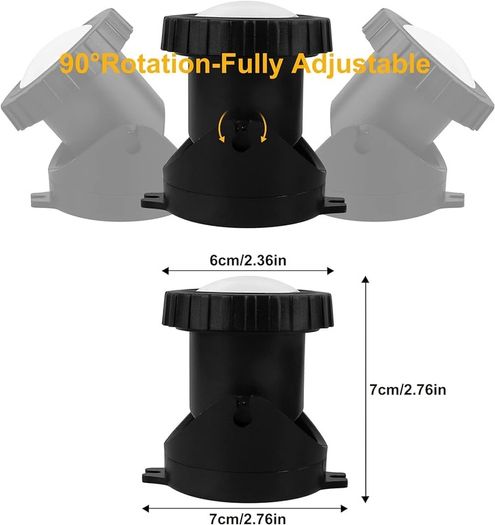 NEW SALE | Pond Lights Mains Powered, RGB Underwater Spotights, Aquarium Lights with Remote Control, IP68 Waterproof, Multicoloured, Submersible, for Aquarium, Garden, Yard, Pool, Fountain, Pond