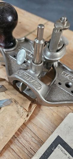 Stanley 71 router plane, complete and boxed