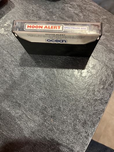 RARE ZX Spectrum Moon Alert (Ocean Software, 1984) - Immaculate Bob Wakelin Artwork
